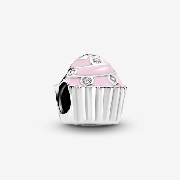 Pink Cupcake Charm Pandora CA