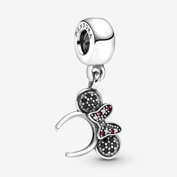 Disney Minnie Mouse Pave Headband Dangle Charm Pandora CA