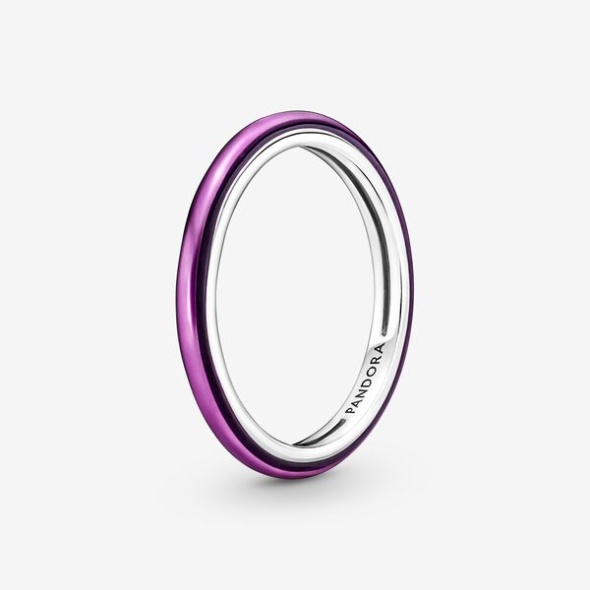 Pandora CA Me Shocking Purple Ring