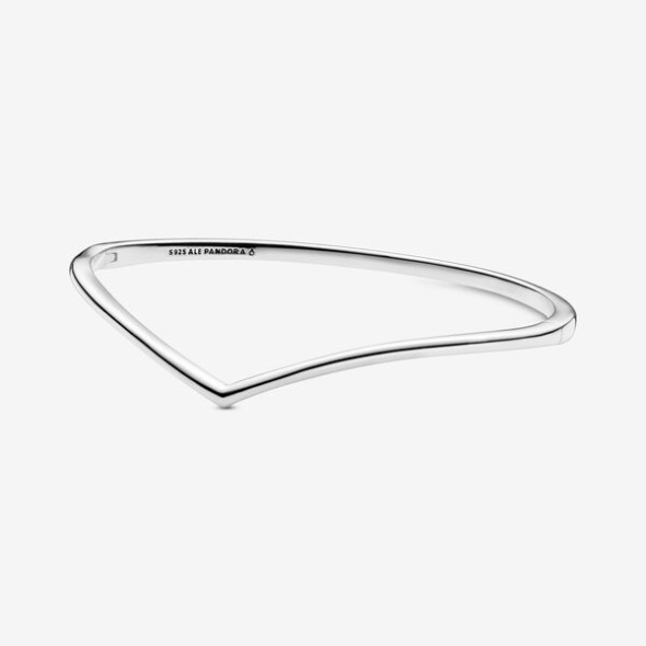 Polished Wishbone Bangle Pandora CA
