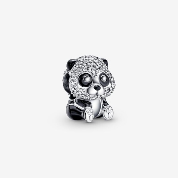 Sparkling Cute Panda Charm Pandora CA