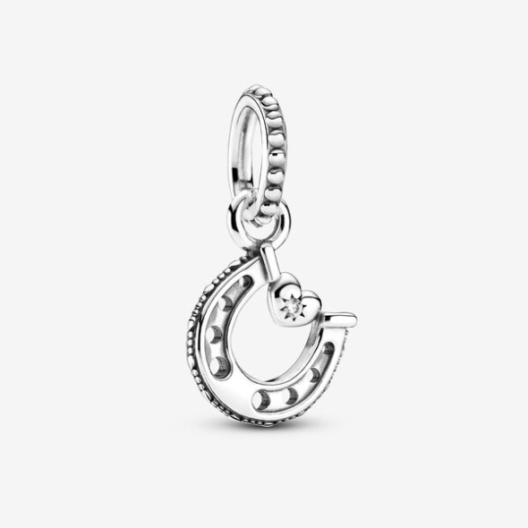 Good Luck Horseshoe Dangle Charm Pandora CA