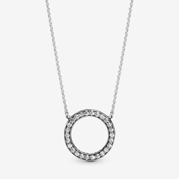 Circle Of Sparkle Necklace Pandora CA