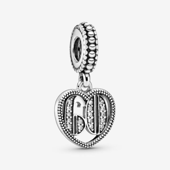 60th Celebration Dangle Charm Pandora CA