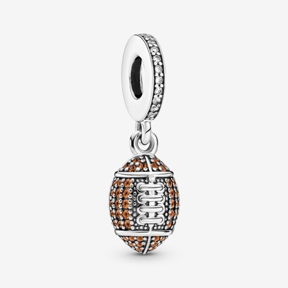 American Football Dangle Charm Pandora CA