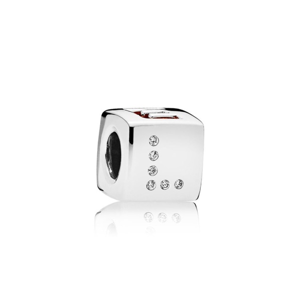 Pandora CA Love Dice Charm