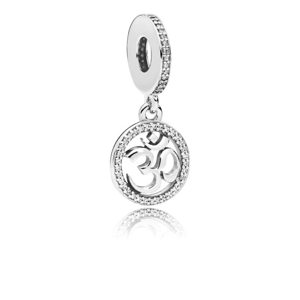 Pandora CA Om Symbol Dangle Charm