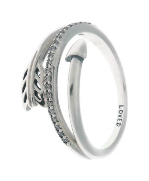 Pandora CA Sparkling Arrow Ring 925 Sterling Silver