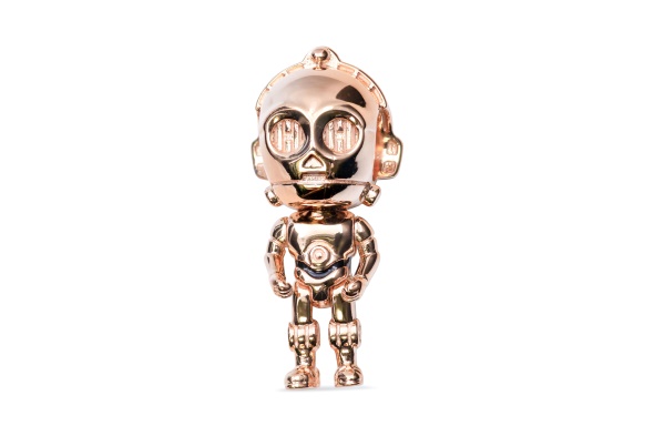 Pandora CA Star Wars C3PO Black Enamel Charm