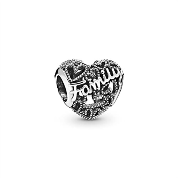 Pandora CA Jewelry Family Heart Sterling Silver Charm New
