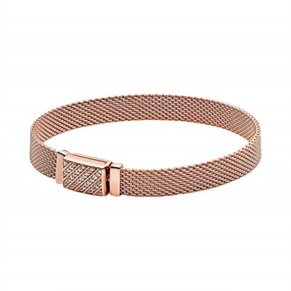 Pandora CA Reflexions Long Clasp Pave Bracelet