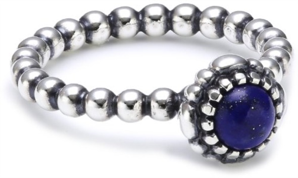 Pandora CA September Birthstone Ring