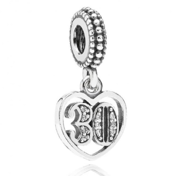 30 Years of Love Dangle Charms Pandora CA