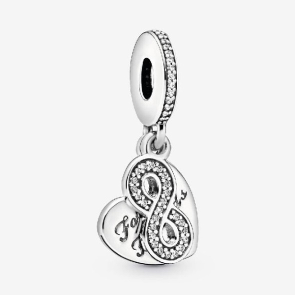 Forever Friends Heart Dangle Charms Pandora CA