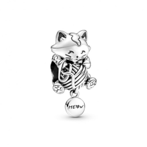 Kitten & Yarn Ball Charms Pandora CA