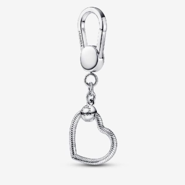 Moments Small Heart Bag Charm Holders Pandora CA