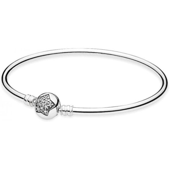 Moments Star Silver Bangle Pandora CA