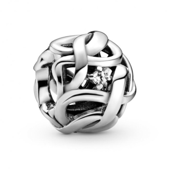 Openwork Woven Infinity Charms Pandora CA