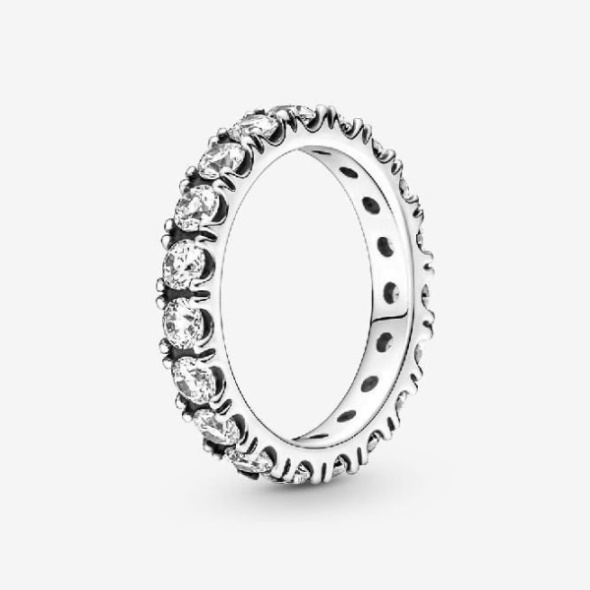 Pandora CA Sparkling Row Eternity Ring