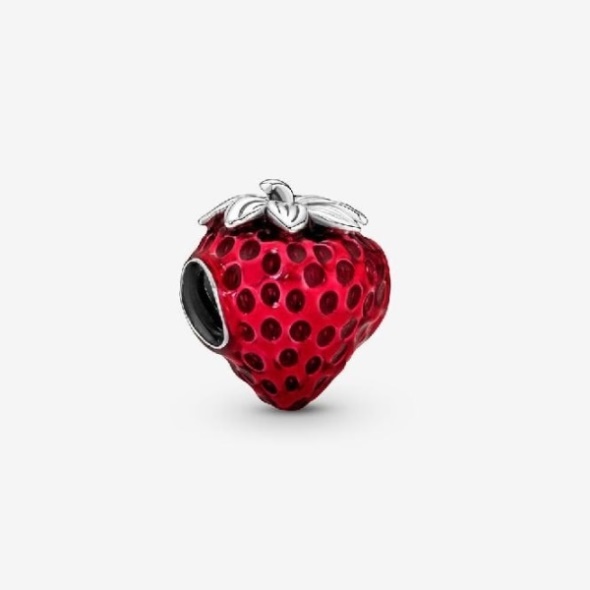 Seeded Strawberry Fruit Charms Pandora CA