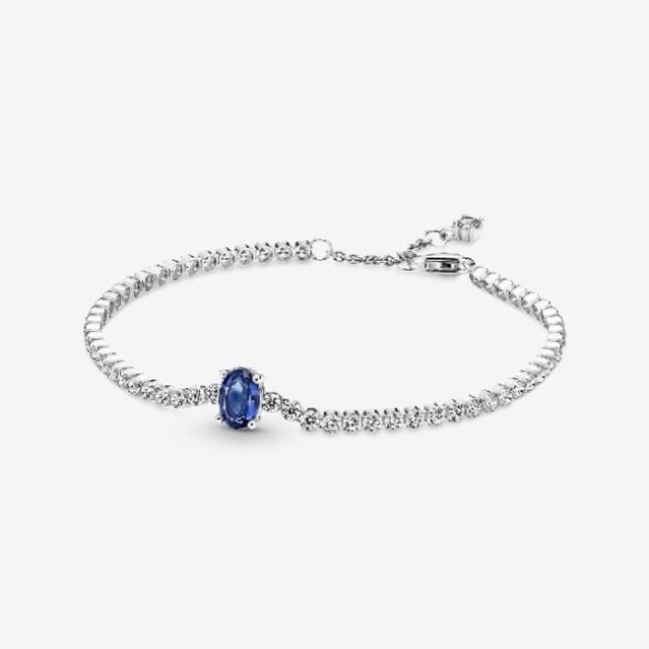 Sparkling Pave Brand Pandora CA Tennis Bracelet