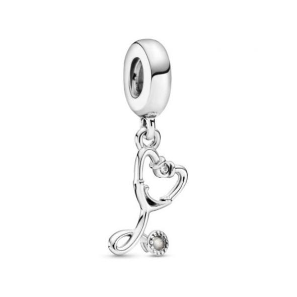 Stethoscope Heart Dangle Charms Pandora CA